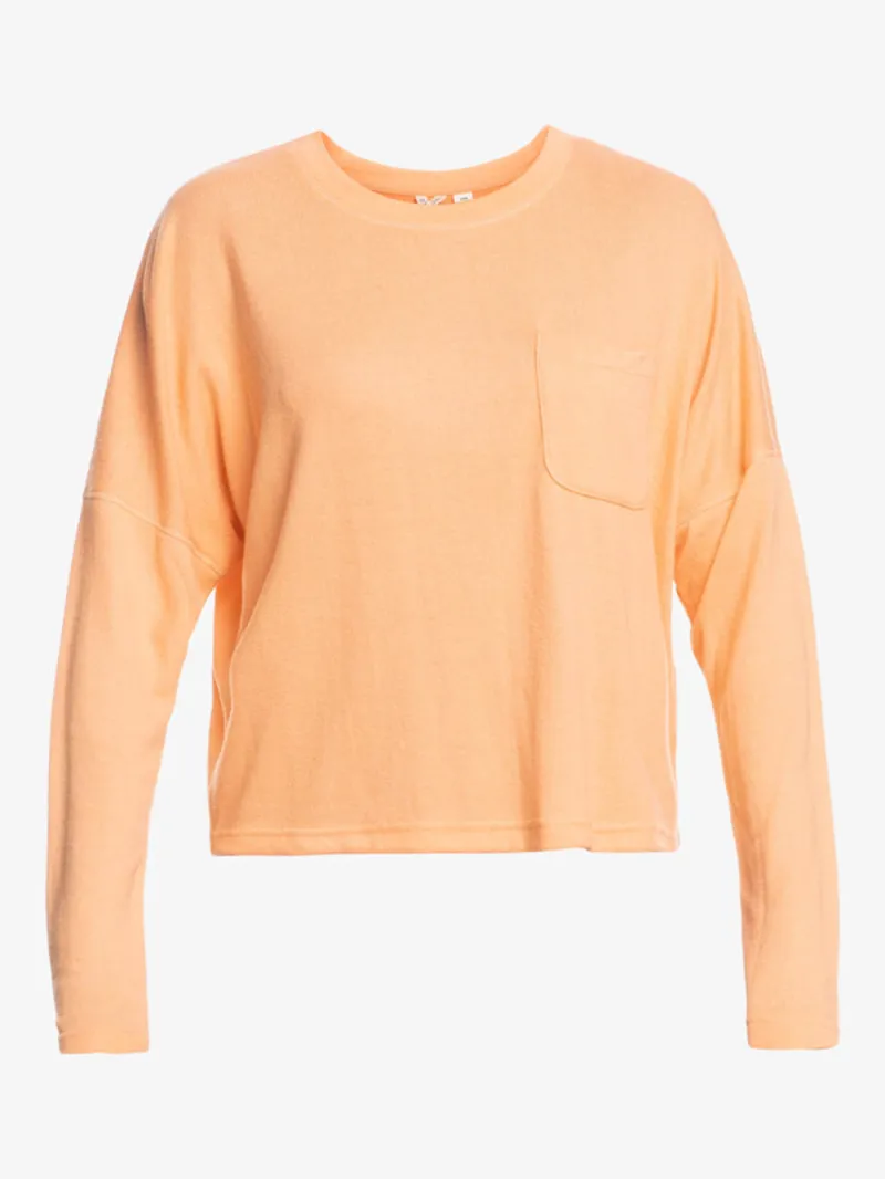 Roxy Just Perfection Crew in Cantaloupe-1